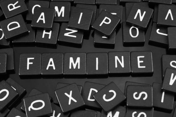 istock Black letter tiles spelling the word 