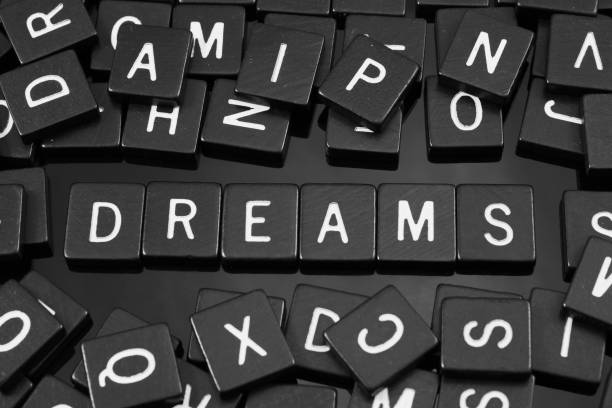 istock Black letter tiles spelling the word 