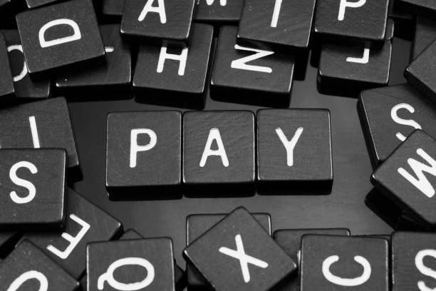 istock Black letter tiles spelling the word 