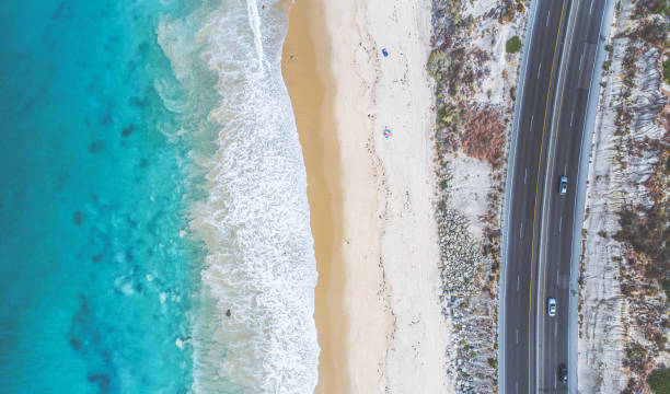 istock Aerial View of Crystal Cove State Beach 820824090