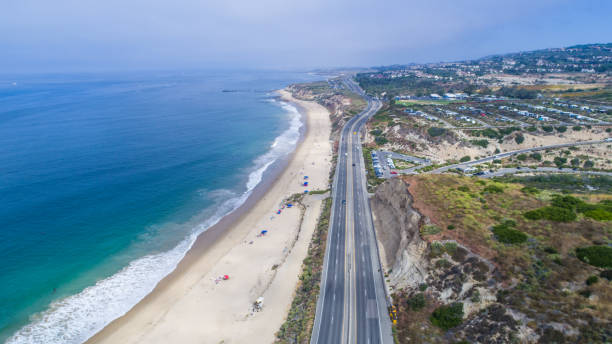 istock Aerial View of Crystal Cove State Beach 820824292