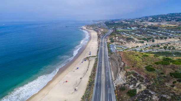 istock Aerial View of Crystal Cove State Beach 820824406