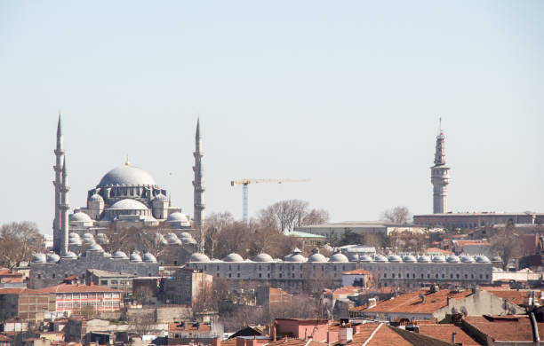 istock Ottoman style mosque in Istanbul 820835086