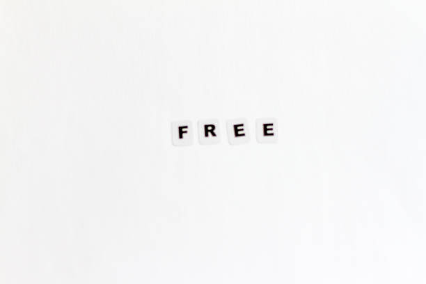 istock Word free written in black letters 820836158