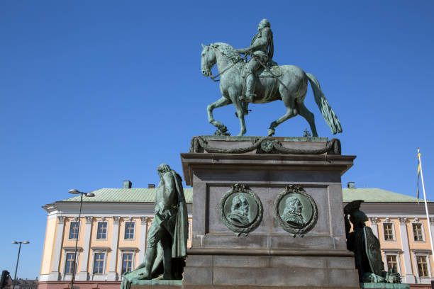 istock Gustav II Adolf Statue; Stockholm 820838920