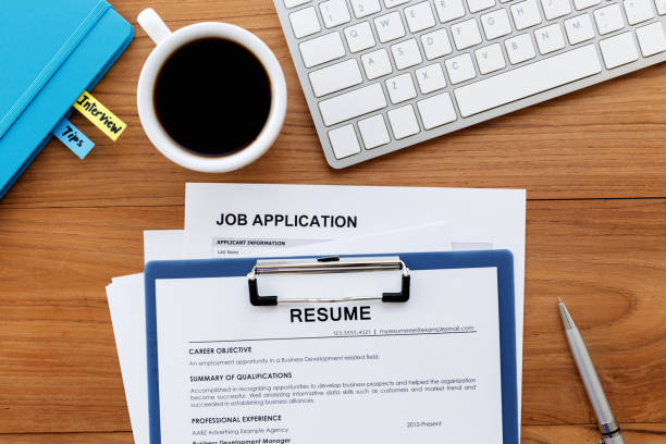 istock Resume applying for jobs 820852228