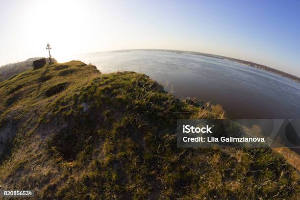 Land Sea And Sky Stock Photo - Download Image Now - Aerial View, Beach, Beauty