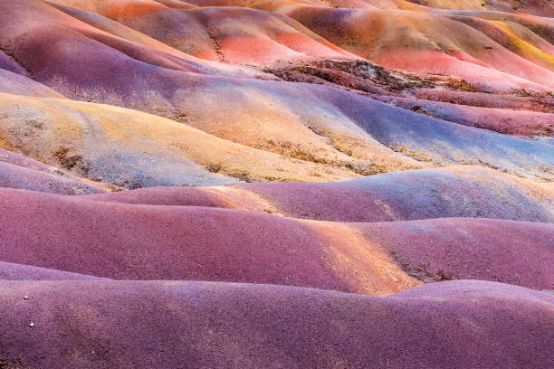 istock Chamarel seven coloured earths on Mauritius island 820869158