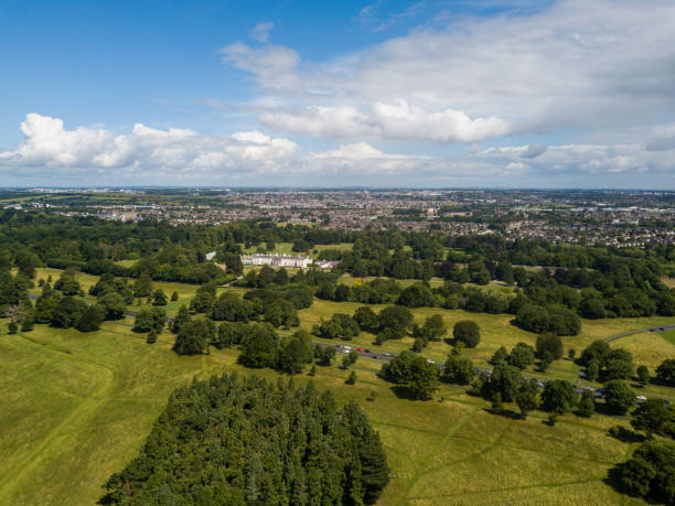 istock Elevated view of the Phoenix Park, Dublin, Ireland. 820883076