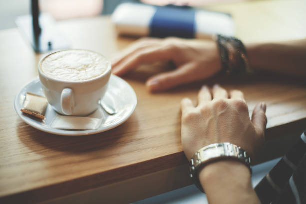 istock Woman drinking coffee and enjoying sunny day 820896374