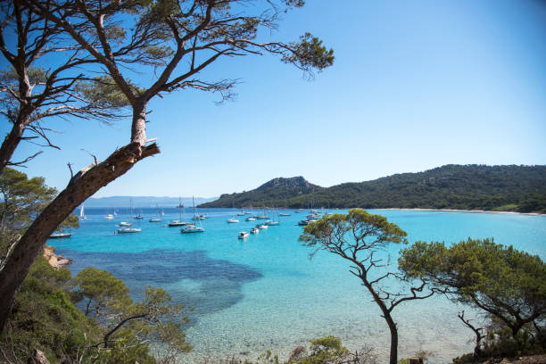 istock Transparent water in the bay 820904238