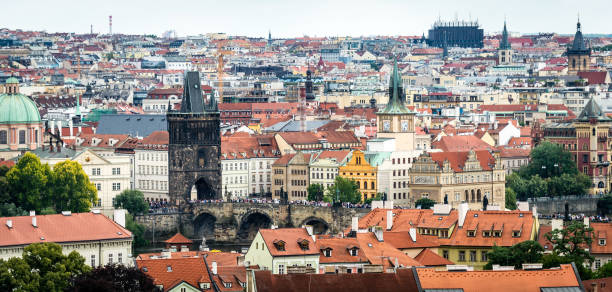 istock Cityscape of Prague, Czech Republic 820904600