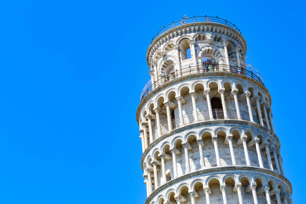 ピサの斜塔、イタリア - pisa baptistery ストックフォトと画像