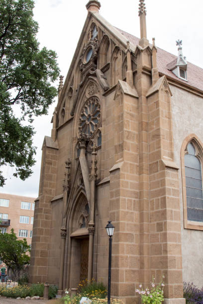 istock Loretto chapel in Santa Fe, NM 820919500