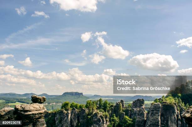 Landscape View Stock Photo - Download Image Now - Boulder - Rock, Cloud - Sky, East Germany