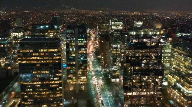 istock City night lights in Santiago, Chile 820923274