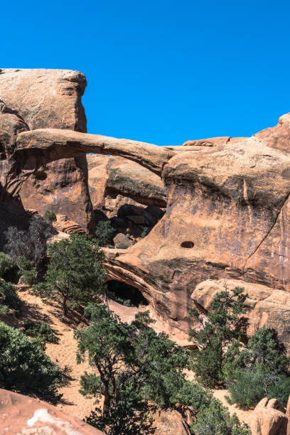 istock Double O Arch in Arches National Park, Utah 820929374