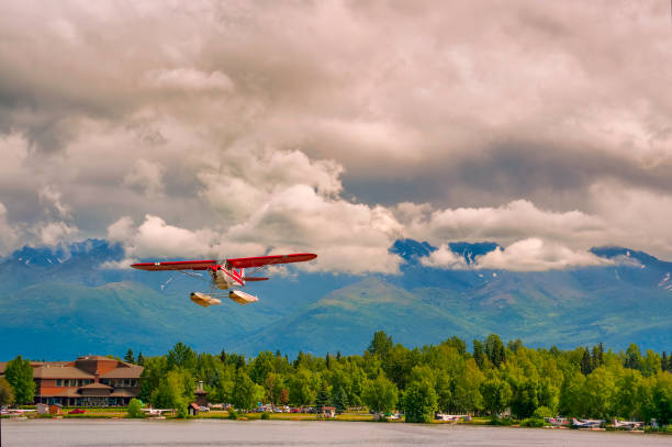 istock Seaplanes Hood Lake Alaska 820943254