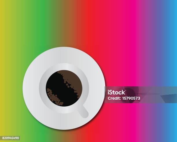 Coffee Vector Colorful Coffee Colorful Vector Stock Illustration - Download Image Now ...