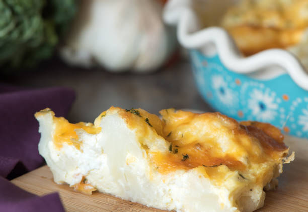 istock Casserole cabbage is sprinkled with cheese and baked 820969476