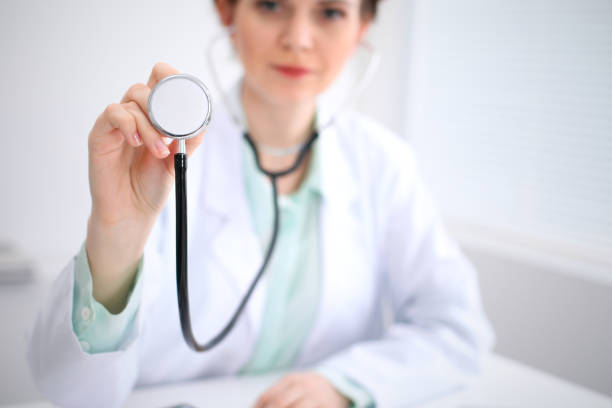istock Doctor with a stethoscope in the hands 820972862