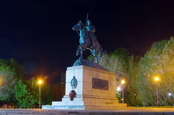 istock Monument to the Orenburg Cossacks 820982904
