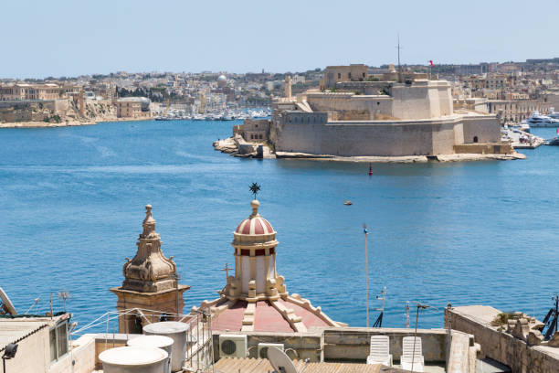 istock The skyline of Valetta 821015602