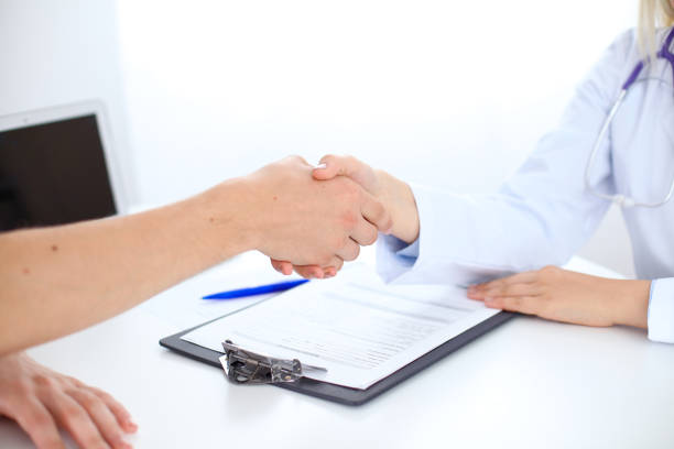 istock Partnership, trust and medical ethics concept 821017852