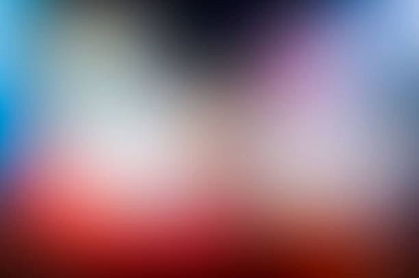istock Abstract blurred gradient mesh background in bright rainbow colors. Colorful smooth banner template 821018180