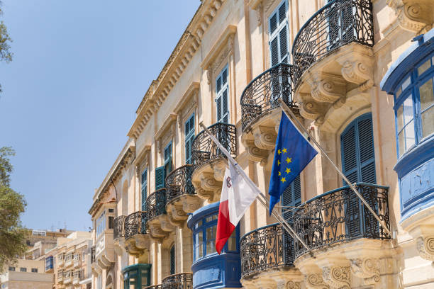 istock The skyline of Valetta 821018370