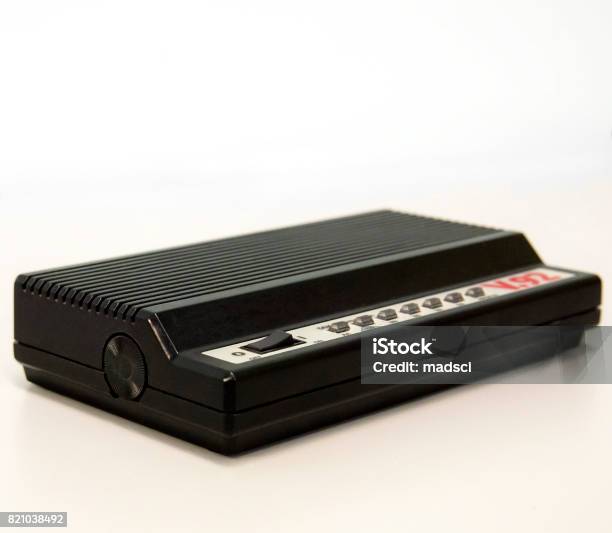 Dialup Modem Stock Photo - Download Image Now - Modem, Old, Antique