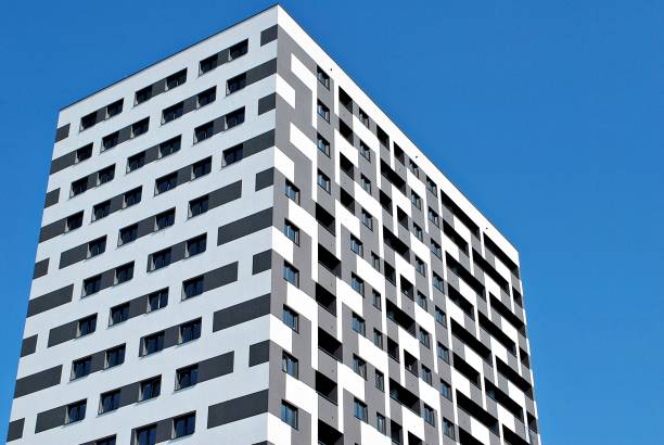 istock Modern, Luxury Apartment Building. 821038618