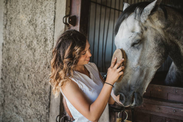 istock Taking care of her best friend 821057456