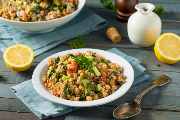 istock Homemade Bulgar Wheat Salad 821077902