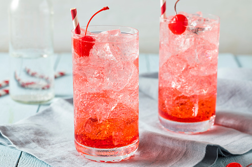 Sweet Refreshing Cherry Cocktail Mocktail