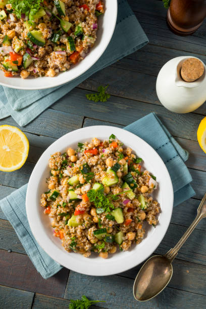 istock Homemade Bulgar Wheat Salad 821083786