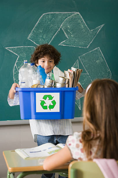 Recycling show and tell  signs and symbols stock pictures, royalty-free photos & images