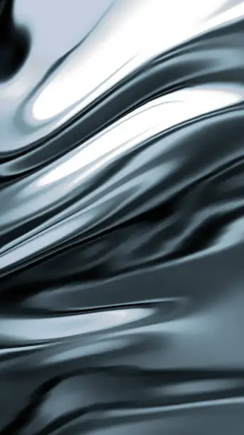 liquid metal close-up as background