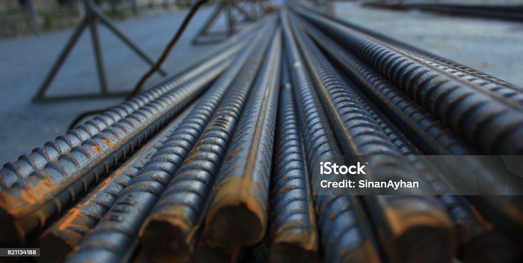 construction iron skelation, construction Construction Material Stock Photo