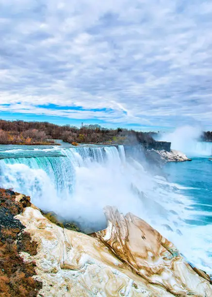 Photo of Wonderful Niagara Falls USA nature  in spring