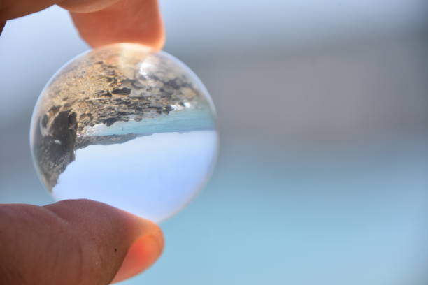 istock The beach in Ibiza through a crystal ball 821161572
