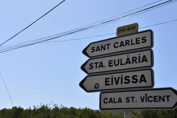 istock Street signs in Ibiza 821165904