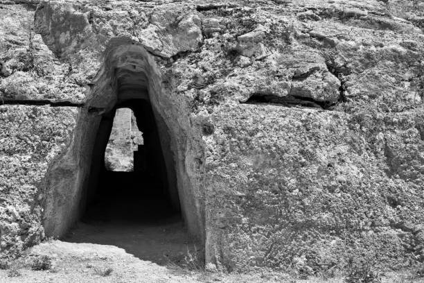 istock stone wall of ancient fortress 821169368