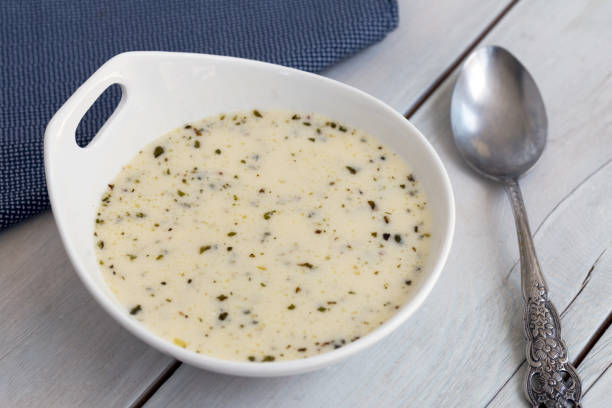 istock Traditional homemade yayla soup 821179986