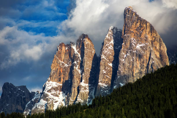 istock Dolomites Italian Alps at springtime. Beautiful nature landscape 821199534