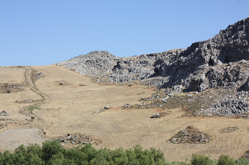 Cretan wild countryside