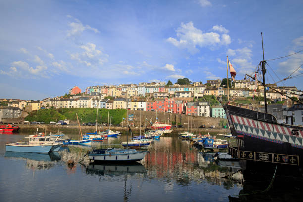 istock Brixham Harbour in the English Riviera 821237726