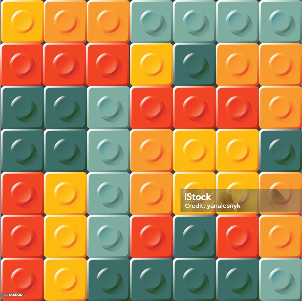 Plastic Background Vector Plastic Block Seamless Vector Background Stock Illustration - Download ...