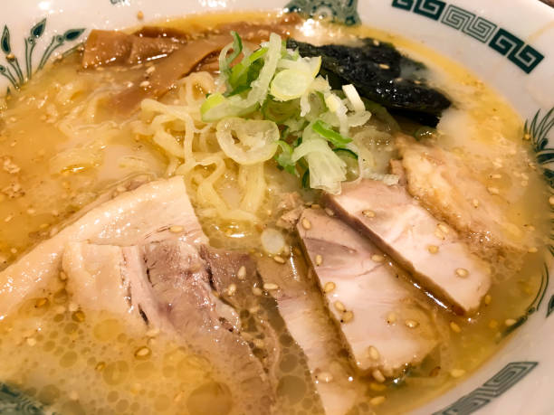 istock Spicy pork ramen is well representative of the Japan 821241908