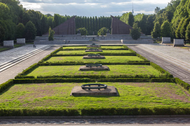 istock russian war memorial in treptow berlin germany 821245612